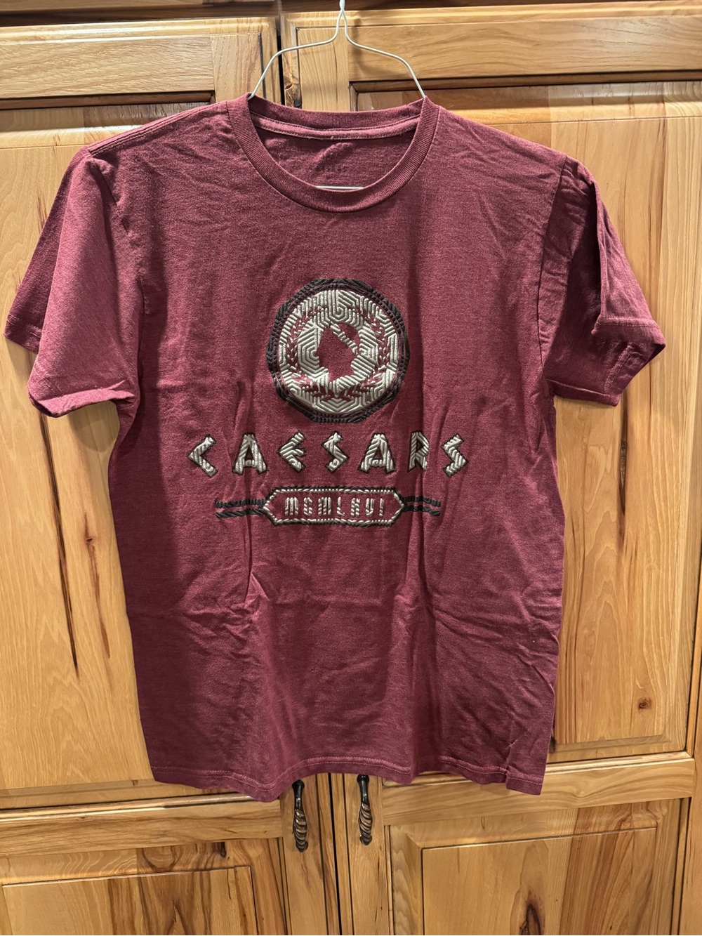 Caesars Maroon Graphic Tee